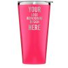 Custom Carrara Light Olive 20 OZ Insulated Tumbler Cup With Lid - Stainless Steel Plastic Coffee Wine Water Tumbler