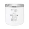 Custom Mint Aqua 12 OZ Insulated Tumbler Cup With Lid - Stainless Steel Plastic Coffee Wine Water Tumbler