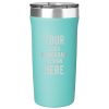 Custom Lime Aqua 18 OZ Insulated Tumbler Cup With Lid - Stainless Steel Plastic Coffee Wine Water Tumbler