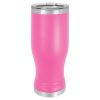 Custom Black Pink 20 OZ Insulated Tumbler Cup With Lid - Stainless Steel Plastic Coffee Wine Water Tumbler