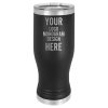 Custom Black Pink 20 OZ Insulated Tumbler Cup With Lid - Stainless Steel Plastic Coffee Wine Water Tumbler