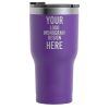 Custom Lilac Matte Cardinal Matte 20 OZ Insulated Tumbler Cup With Lid - Stainless Steel Plastic Coffee Wine Water Tumbler