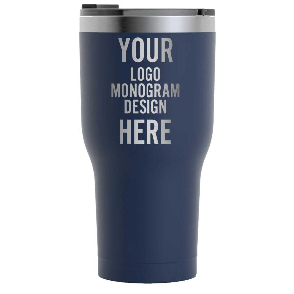 Custom Very Berry Matte 30 OZ Insulated Tumbler Cup With Lid - Stainless Steel Plastic Coffee Wine Water Tumbler